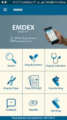 EMDEX android App screenshot 4